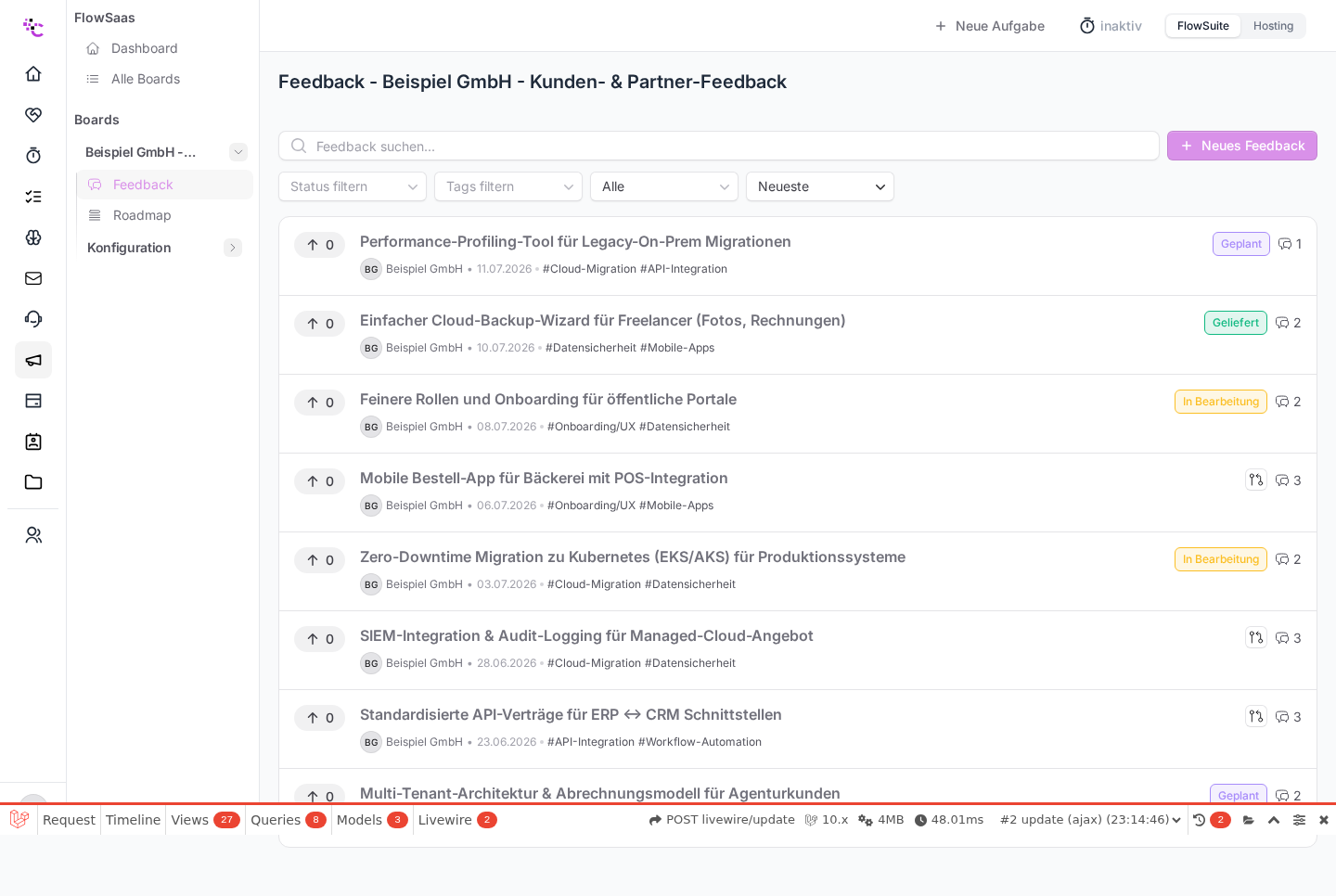 Feedback-Postfach